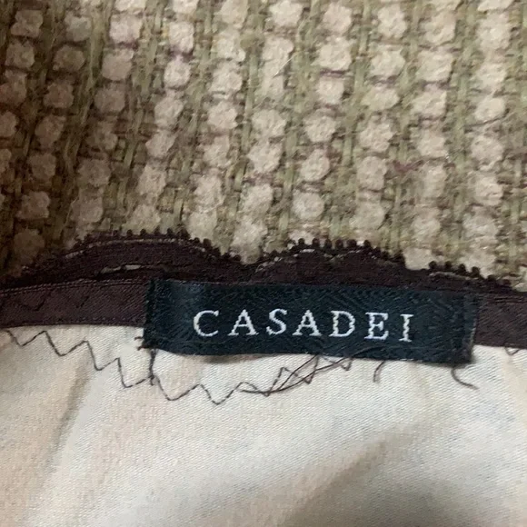 Casadei Multicolored Lace Bell Sleeve Blouse - Picture 5 of 6